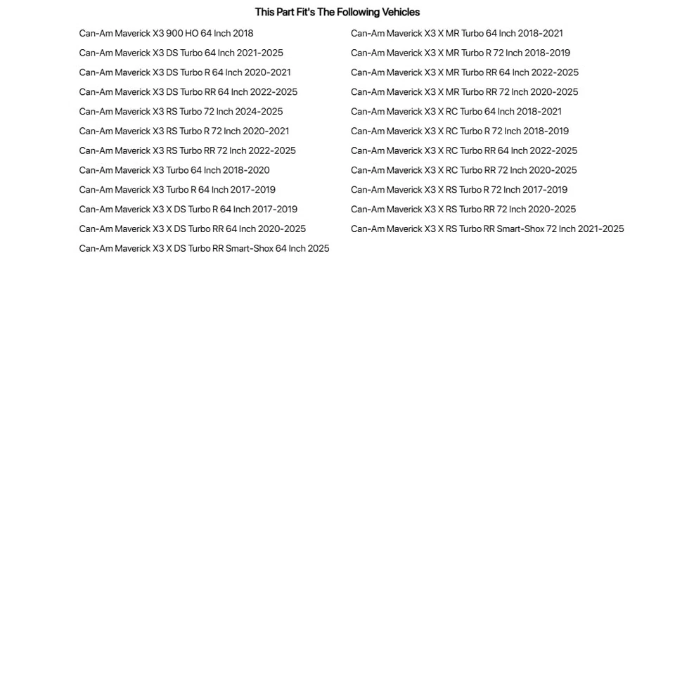 Tusk Zipperless Upper Door Kit For Can-Am Maverick X3 X MR Turbo R 72 Inch - Image 2 of 4