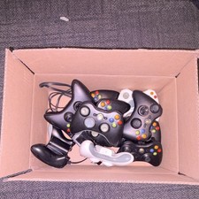 Lot of 10 OEM Microsoft Xbox 360 Controllers with Charging Dock
