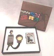  Portachiavi manette accendino ad olio LUPIN IL TERZO ispettore Zenigata, 