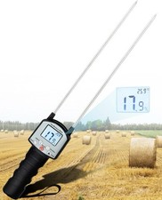 Hay Moisture Tester, Portable Hay Moisture Me...