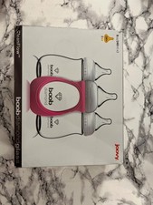 Joovy CleanFlow Boob Diamond Glass Baby Bottles 8 oz Pink Sleeve. Sealed 3 pack