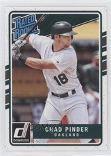 2017 Panini Chronicles Donruss Rated Rookies Chad Pinder #214 0w8