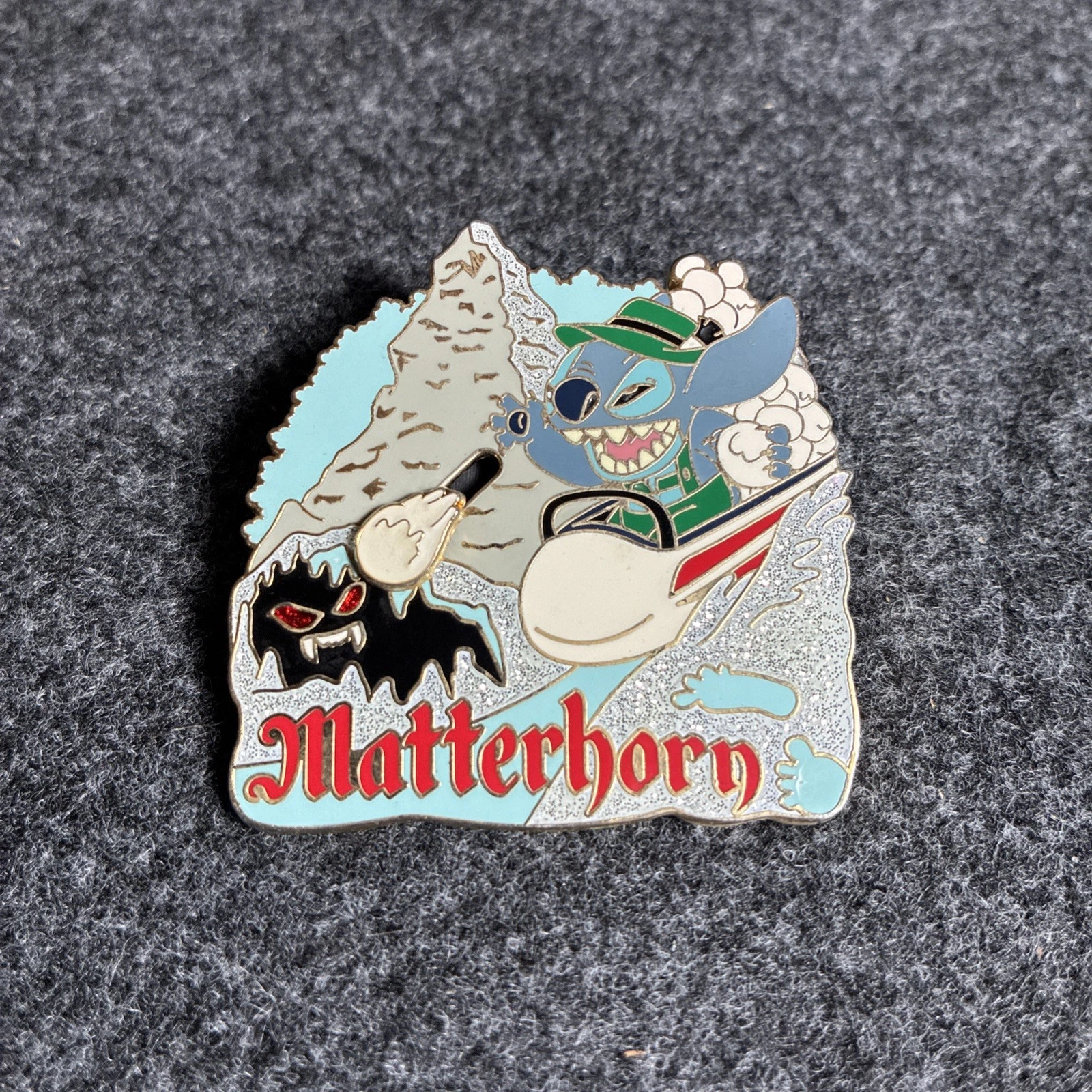 Disney Matterhorn Bobsleds Lilo & Stitch Pin 2008 Single
