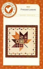 Pressed Leaves Quilt Pattern, by Sandy Gervais