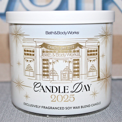 Bath & Body Works White Barn Candle Day 2025 Sun-Ripened Raspberry 3 Wick Candle