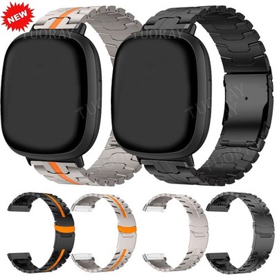 Armband Für Fitbit Versa 3 Versa 4 Fitbit Sense 2 Titan Metall Uhrenarmband Band
