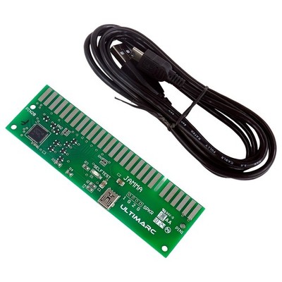 Ultimarc J-PAC JAMMA to PC Interface MAME Arcade Cabinet ** Nur Controller **