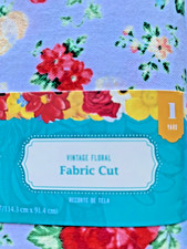 PIONEER WOMAN Fabric VINTAGE FLORAL 100 Cotton BRAND NEW 1 Yard