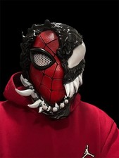 Marvel Venom Spider-Man Cosplay Mask Helmet Prop Halloween 3d Printed NEW