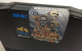 JPN Fatal Fury Special NEO GEO AES Case & Game NO MANUAL Japan NEOGEO Ships USA