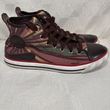 L.A.M.B. Women’s Size 8 Gwen Stefani Shoes Leather Trim Sneakers Rare Y2K