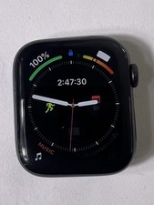 GPS Apple Watch SE 1st Gen 44MM Space Gray Aluminum A2352 Face Only AS-IS READ 