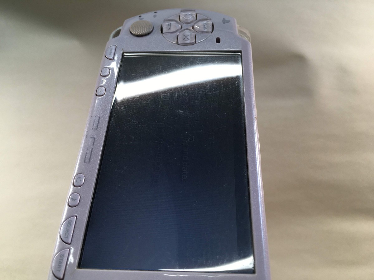 PSP2000 パープルブルー EX+] Sony PlayStation Portable PSP 2000 LP Lavender Purple