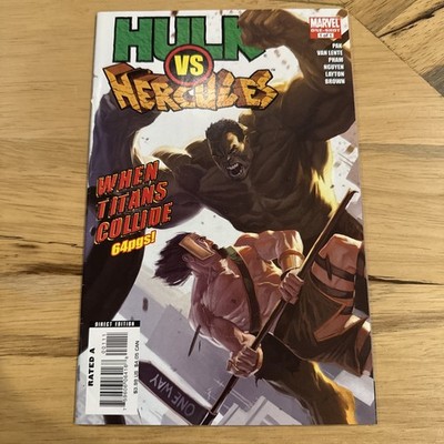 HULK vs HERCULES No.1 (One-Shot) Double-Sized! June 2008 Marvel 64 Pgs