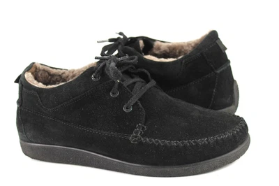 Helvesko Gr.42 Herren Komfort Halbschuhe Stiefel Wildleder  Lammfell    L 747 - Bild 1 von 4