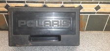 Vintage POLARIS Storage Box Toolbox With some tools OEM Snowmobile