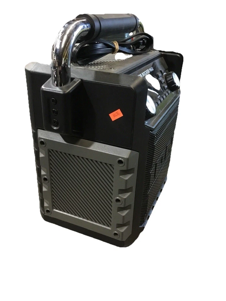 ION Job Rocker Max IPA81 Portable Wireless Bluetooth Speaker - Black - Image 3 of 3