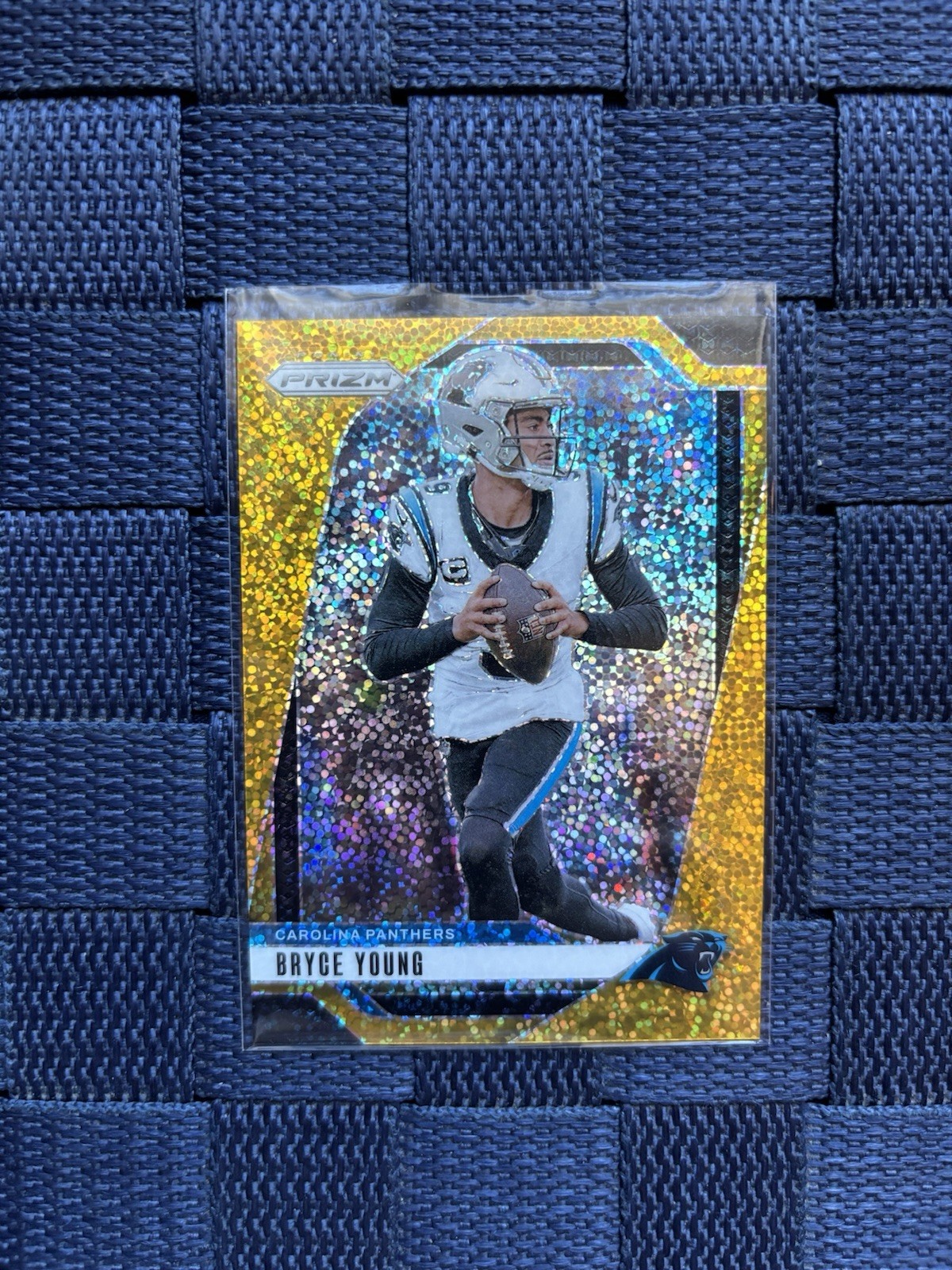 2024 Panini Prizm Bryce Young Gold Sparkle /24 #37 Panthers