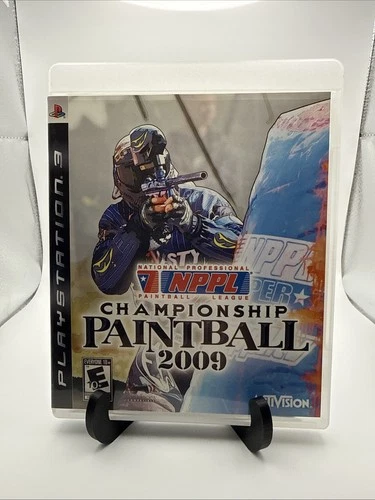 NPPL Championship Paintball 2009 Sony PlayStation 3 PS3 Game CIB Tested Working