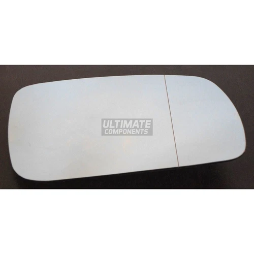 Wing Mirror Glass Audi A4 B5 8D Estate 1995-2001 Aspherical Heated Drivers Side