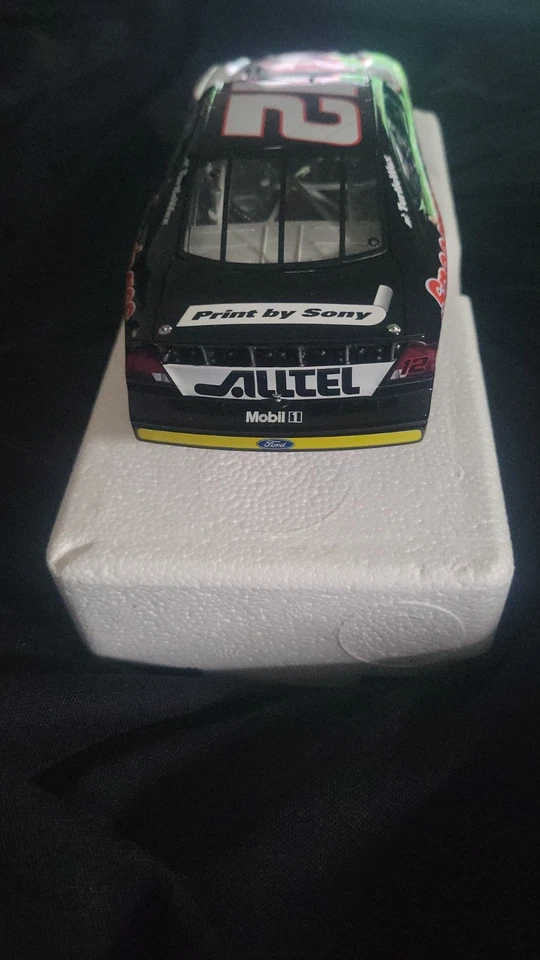 ryan newman 1/24 2002 #12 Alltel /Mobil 1 Ford  Autographed W/COA - Image 4 of 4