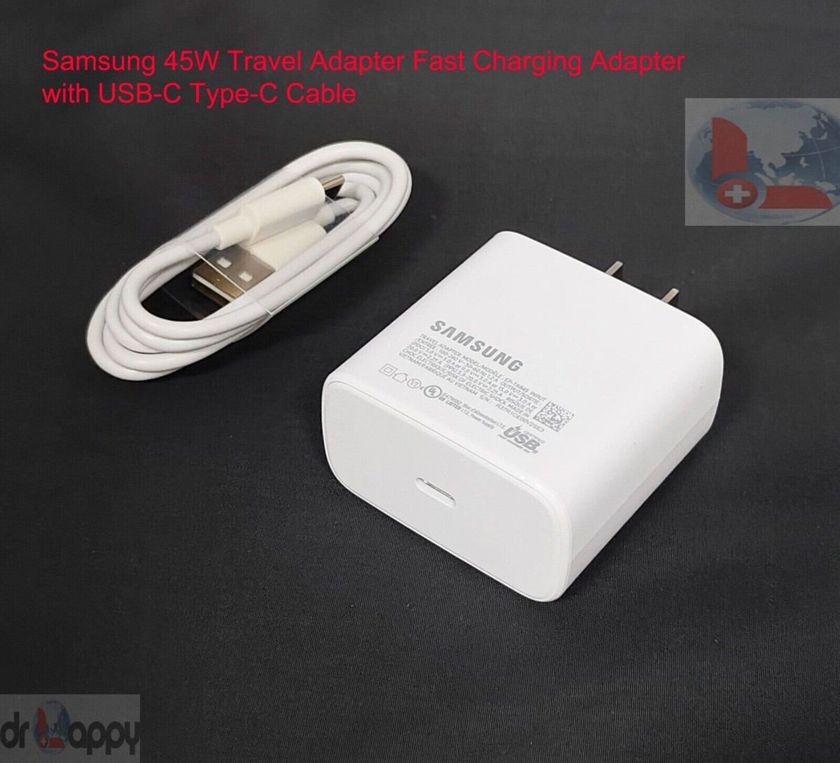 Charging Adapter Galaxy A20s Charger Type US 45W Fast