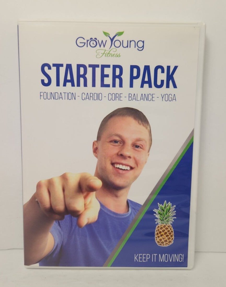 GROW YOUNG FITNESS Starter Pack Foundation Cardio Core Balance Yoga