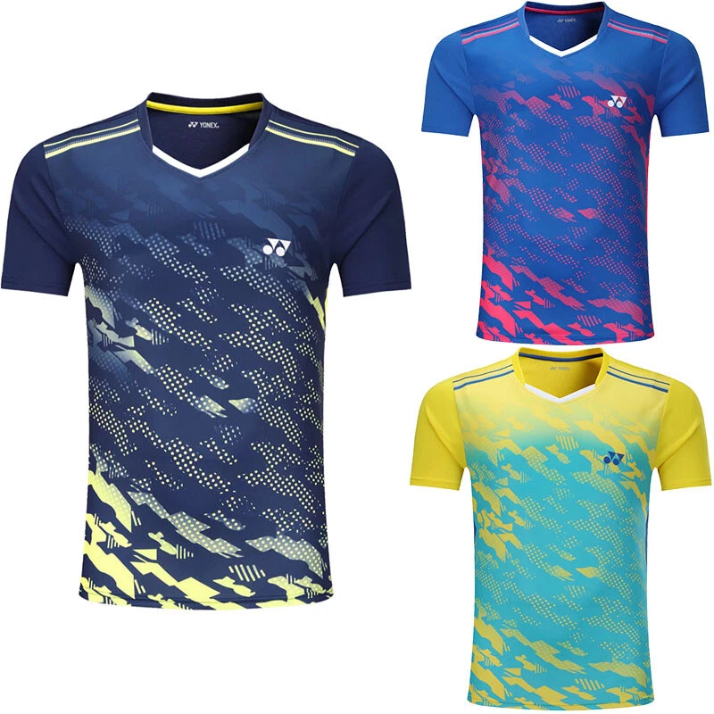 Yonex Game Shirt Men Women Quick-Dry Breathable Training Tee Badminton Tennis