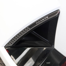 Aluminum Front Bumper Side Garnish Molding Trim Cover for Hyundai 2021+ Elantra 