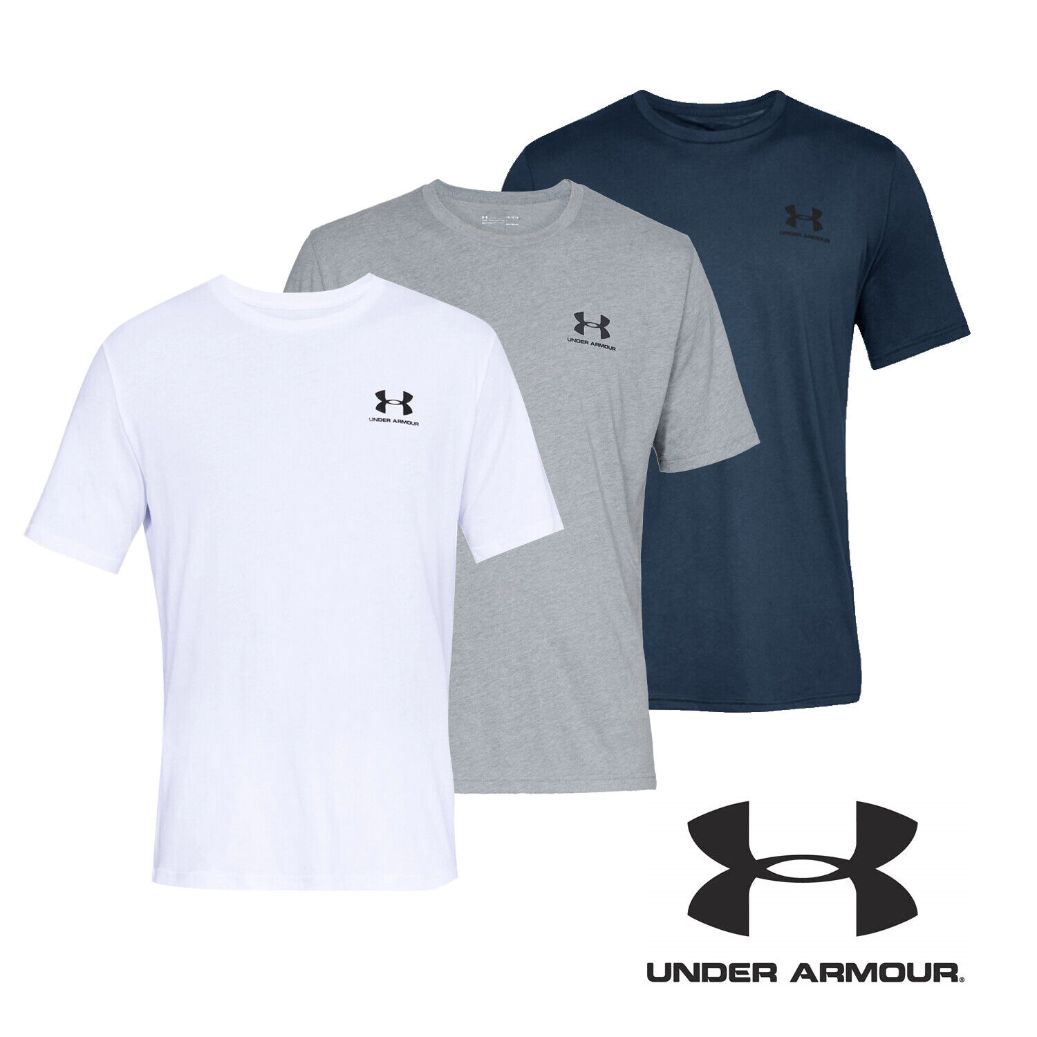 Under Armour Men Technical Short-Sleeve T Shirts Sports Gym Training Top |  eBay