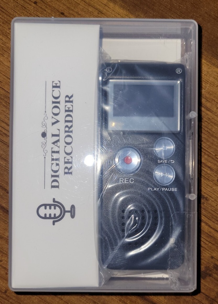 Digital Voice Recorder 16GB Voice Recorder with Playback for