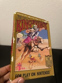 King Of Kings The Early Years (Nintendo NES, 1991) Cib Complete TESTED Works