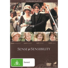 Sense and Sensibility - Costume Collection DVD (1995) Region 4 Brand New Sealed