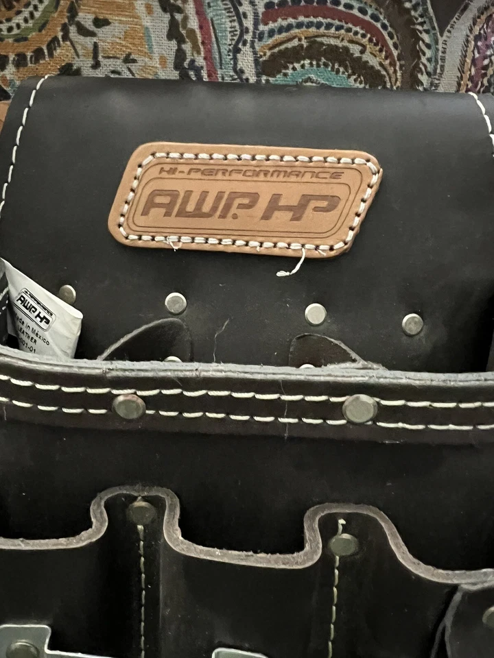 NUEVO SIN ETIQUETAS CINTURÓN DE HERRAMIENTAS AWP ALTO RENDIMIENTO ELECTRICISTA MECÁNICO DE CONSTRUCCIÓN Foto 2 de 4