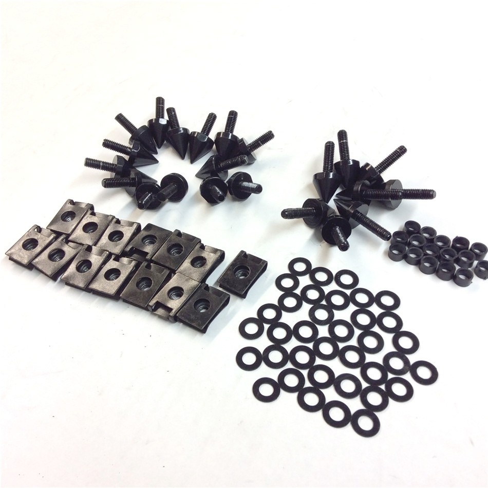 Fit Für Yamaha Tmax500 Tmax 500 2001-2011 Motorrad Vollverkleidung Schrauben Kit Komplette Verkleidung Seitenabdeckung Schrauben Clips Muttern Stahl