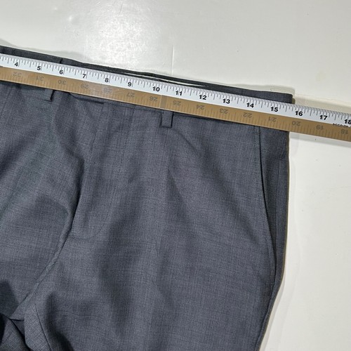 J. Crew Bowery Wool Dress Pants Slim Fit Gray Career Mens 30x32 - Picture 10 of 10