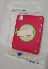 Hard case protector iPad Air Tablet 10.9'' with kickstand, handstrap, neck strap