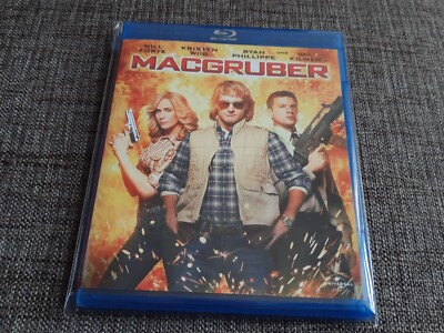 MACGRUBER 2010 deutsche Blu-Ray Will Forte Ryan Phillippe Val Kilmer Kristen Wii