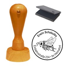 Stempel Biene Imker