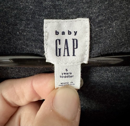 Baby Gap Camo Sherpa/ Fleece Jacket With Hood Size 5 Toddler - Picture 3 of 9