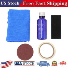 Headlight Lens Restoration Kit, Easy Durable Resin Based Windshield Repair Kit