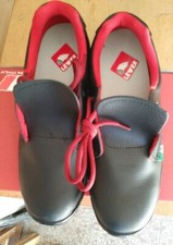 Lewer Safety Shoes Made in Italy New Black Red 58140C S2 NEW