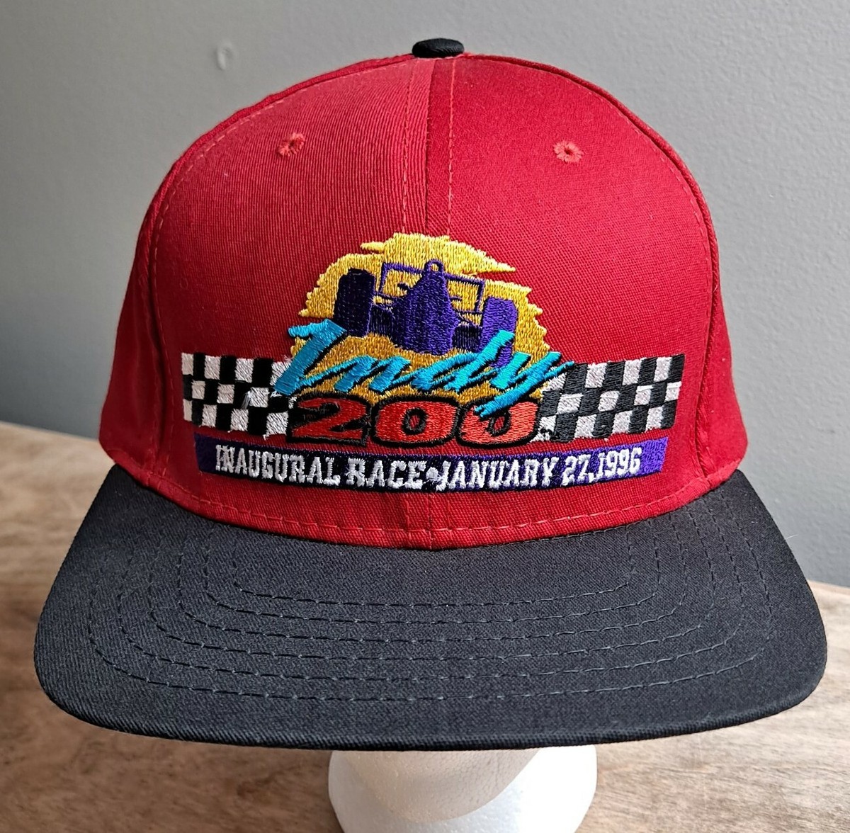 VTG Inaugural Indy 200 at Walt Disney World 1996 Race Snapback Hat