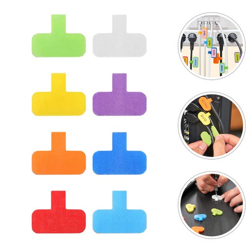 20 Pcs Marking Straps Circle Wire Labels Electrical Cord-labels-tags - Afbeelding 4 van 10