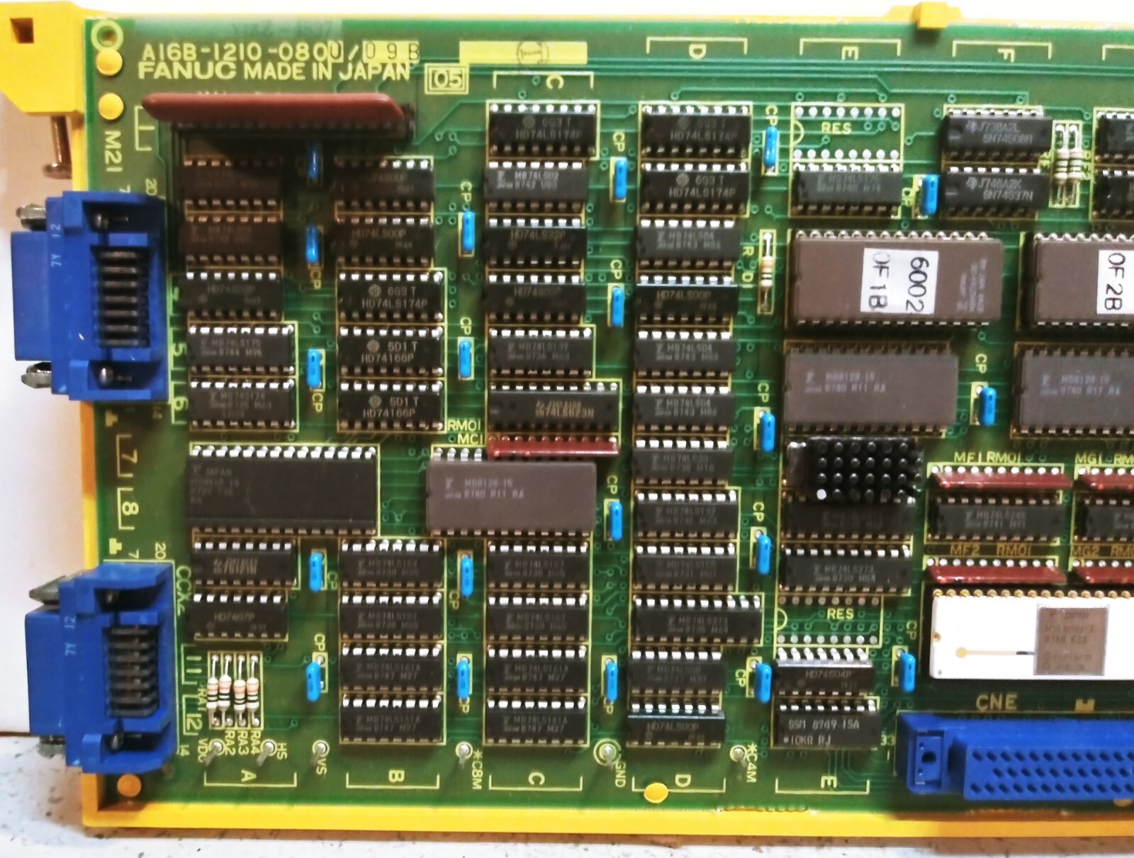 Fanuc A16B-1210-0800/09B Graphic / MPG Circuit Board (272/154)