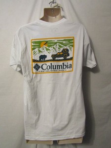 columbia bear t shirt