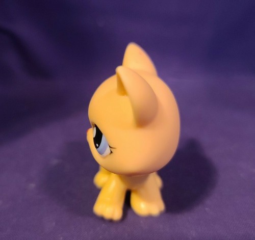 Autentica borsa cieca Littlest Pet Shop oro Main Coone Euro gatto occhi blu 1537 - Foto 7 di 9