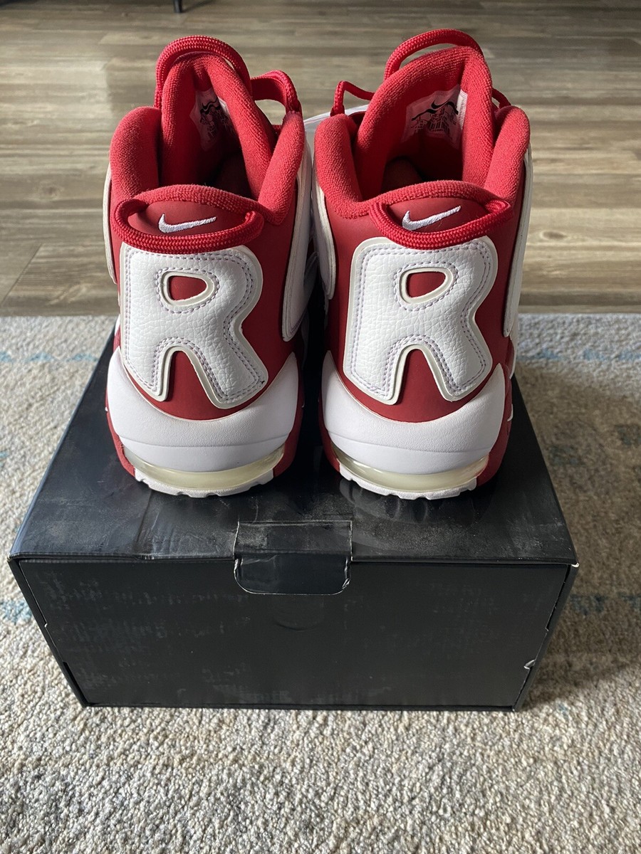 🔥Nike Air More Uptempo x Supreme Red - Size 12 (RARE 🔥Nike Air More Uptempo x Supreme Red - Size 12 (RARE
