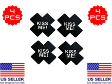 4 PCS X Cross Shaped Pasties Nipple Cover Stickers Tape Pasties Boob KISS ME