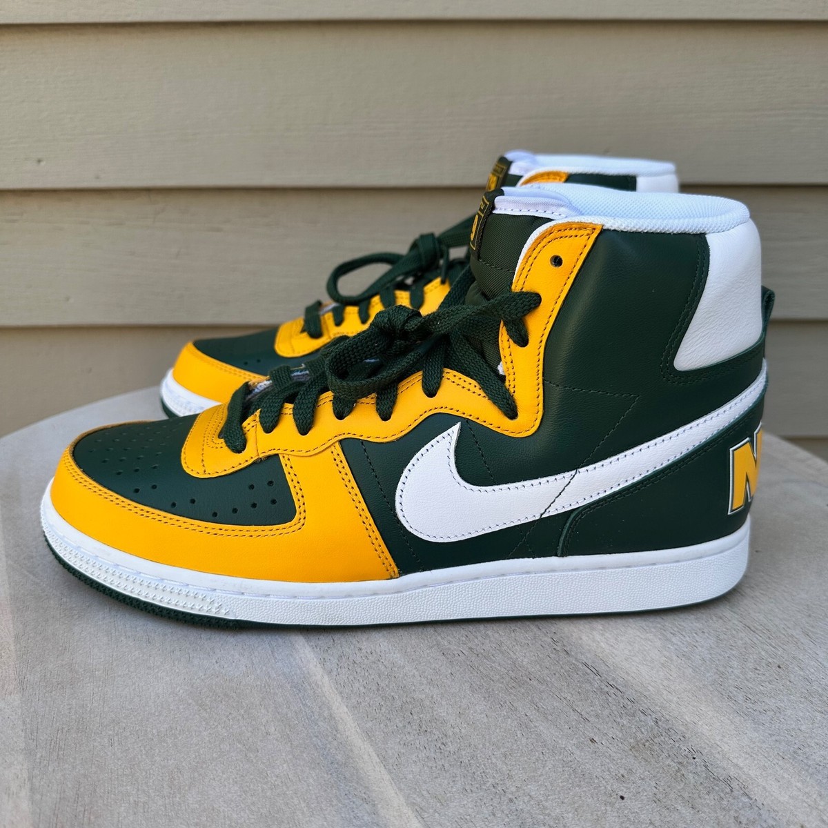 NIKE terminator Seattle ターミネーター　シアトル NIKE TERMINATOR HIGH 'SEATTLE SUPERSONICS' mens sneakers